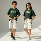 discipline green tee