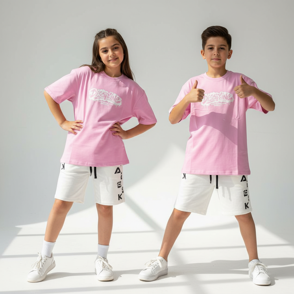 discipline pink tee