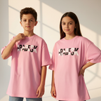 stay positive pink tee