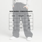 wake up black sweatpants